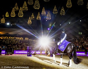 Charlotte Fry and Everdale win the World Cup qualifier at Jumping Mechelen in Belgium :: Photos © Dirk Caremans