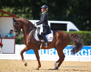 Hayley Beresford and Jaybee Alabaster at the 2013 CDI Verden :: Photo © Astrid Appels