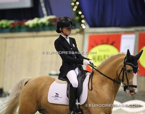 Hanna Hoffer and Macciato at the 2017 CDI Aachen Indoor :: Photo © Astrid Appels