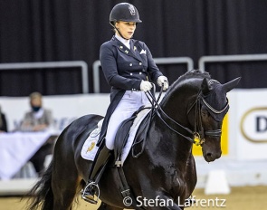 Lena Waldmann and Grey Flanell at the 2020 CDN Oldenburg :: Photo © Stefan Lafrentz