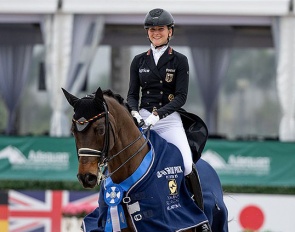 Felicitas Hendricks and Drombusch at the 2024 CDI-W Wellington :: Photo © Lily Forado