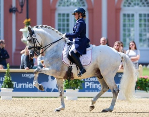 Katrin Burger and Incrivel at the 2023 CDI Wiesbaden :: Photo © LL-foto
