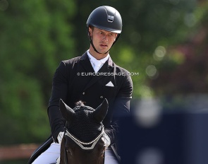 Elliot Patterson at the 2022 CDI Aachen Dressage Days in Hagen :: Photo © Astrid Appels