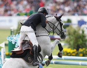 Jumper competing in the 2023 CHIO Aachen Grand Prix :: Photo © Astrid Appels