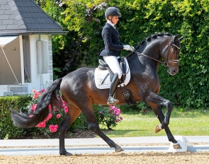 Laura Strobel and Imperial MT at the 2023 CDI Achleiten :: Photo © Achleiten