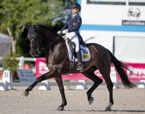 Maria Caetano and Hit Plus win the GP and GP Kur at the 2024 CDI Camarma de Esteruelas :: Photo © Lily Forado