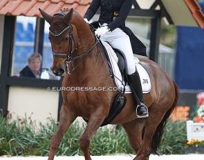 Fabienne Lutkemeier and Valencia As at the 2024 CDI Hagen :: Photo © Astrid Appels