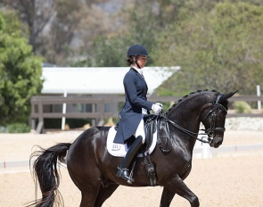 Shannon Peters on Disco Inferno at the 2021 CDI Temecula at Galway Downs :: Photo © Terri Miller