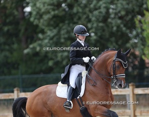Yuko Kitai and Amandori at the 2023 CDI Grote Brogel :: Photo © Astrid Appels