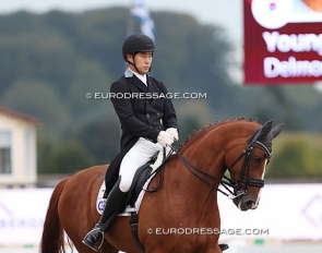 Young-Shik Hwang and Delmonte at the 2023 CDI Hagen in September :: Photo © Astrid Appels