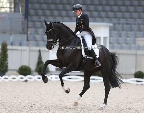 Isabell Werth and Wendy already competed in the Deutsche Bank stadium in Aachen earlier this year in their second CDI as a pair at the Aachen Festival 4 Dressage :: Photo © Astrid Appeld