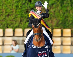 Semmieke Rothenberger and Farrington win double gold at the 2024 German Under 25 Championships in Balve :: Photo © Stefan Lafrentz