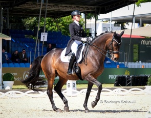 Jessica von Bredow-Werndl and Dalera BB at the 2024 German Championships :: Photo © Barbara Schnell