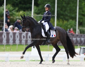 Pauline Basquin and Sertorius de Rima Z at the 2024 CDIO Compiegne :: Photo © Astrid Appels