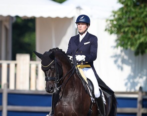 Henri Ruoste and Tiffany's Diamond at the 2024 CDI Hagen in June :: Photo © Astrid Appels