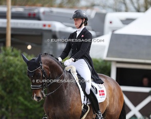 Sophie Amalie Wettendorff on Hacker at the 2024 CDI Sint-Truiden :: Photo © Astrid Appels