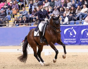 Charlotte Phillips and CP Dresden at the 2024 CDI Sydney :: Photo © Amy-Sue Alston Photography