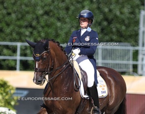 Johanna Due Boje and Mazy Klovenhoj at the 2023 European Championships in Riesenbeck :: Photo © Astrid Appels