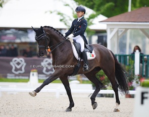 Maria Caetano and Hit Plus at the 2024 CDIO Compiegne :: Photo © Astrid Appels