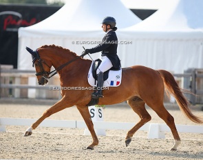 Alexia Pittier and Sultan 768 at the 2024 CPEDI Hagen :: Photo © Astrid Appels