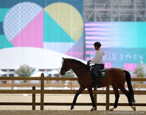 Joao Victor Oliva Marcari and Feel Good VO at the 2024 Olympic Games in Paris :: Photo © Astrid Appels