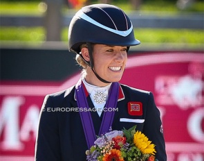 Double Olympic champion Charlotte Dujardin at the 2023 European Championships :: Photo (c) Astrid Appels