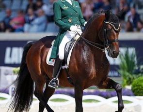 Anna Merveldt and Esporim at the 2019 CDIO Aachen :: Photo © Astrid Appels