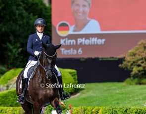 Kim Pfeiffer on Tesla at the 2024 CDN Kronberg :: Photo © Stefan Lafrentz