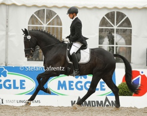 Kris de Doncker competing St. Louis in Lingen in 2011 :: Photo © Stefan Lafrentz