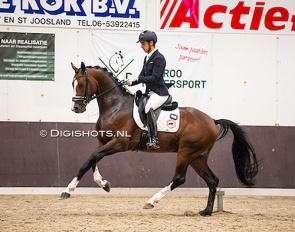 Sergio Bermejo Garcia and Matteo at the 2022 Duval Dressage Cup :: Photo © Digishots