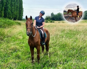 Saara Pokki, aka "Blondedressage" on Instagram