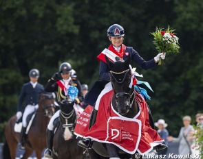 Sandra Sysojeva and Maxima Bella at the 2024 CDI-W Bialy Las :: Photos © Lukasz Kowalski