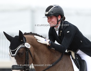 Callie O’Connell on Eaton H at the 2024 CDN Wellington :: Photo © Astrid Appels