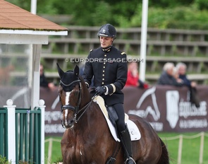 Guillaume Lundy and Tempo at the 2023 CDIO Compiègne :: Photo © Astrid Appels