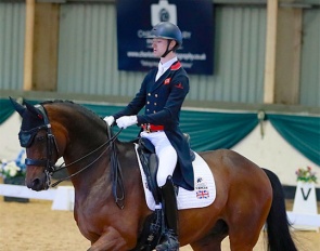 Lewis Carrier and Diego win the 2024 CDI Wellington Heckfield :: Photo © Charlotte Bury