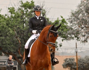 Nichola Mohr on Callaho Winston wins the 2024 South African Grand Prix Championship :: Photo © Denford Studios