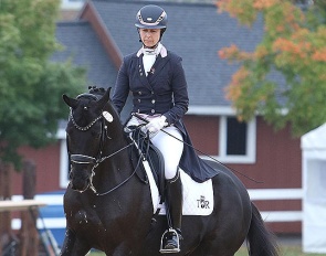 Jessica Jo Tate and Denali at 2024 Dressage at Devon :: Photos © Richard Malmgren