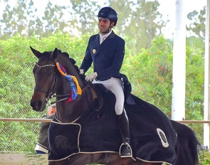 Santiago Cardona and Fair Lady win the 2024 Colombian Dressage Championships at the CDI Medellin :: Photos © Carmen Franco