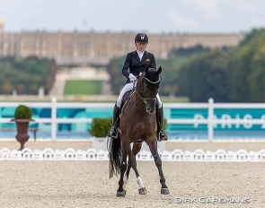 Nicole Geiger and Donar Weltino at the 2024 Paralympicss :: Photo © Dirk Caremans