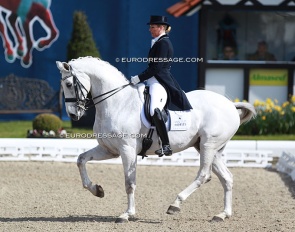 Anne van Olst and Zidhane at the 2016 CDI Hagen :: Photo © Astrid Appels