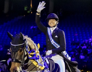 Cathrine Dufour and Mount St. John Freestyle at the 2024 CDI Stockholm :: Photos © Ronald Thunholm