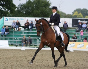 Isabelle Pinto and Pastor at the 2007 CDI Hickstead