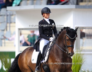 Jessica von Bredow-Werndl and Ferdinand BB at the 2021 CDIO Aachen :: Photo © Astrid Appels