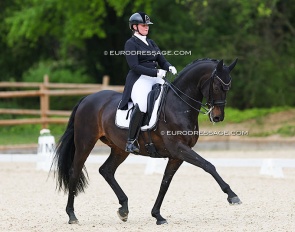 Andrea Timpe and Friesen Ball at the 2022 CDI Troisdorf :: Photo © Astrid Appels