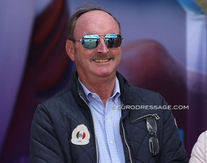 American judge William Warren attending the 2022 World Championships in Herning :: Photo © Astrid Appels