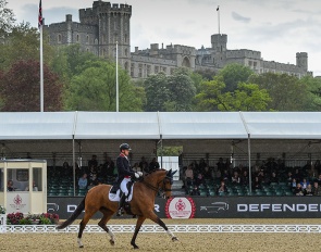 Gareth Hughes and Briolinca at the 2023 CDI Windsor :: Photo © Peter Nixon