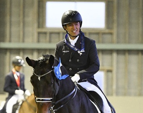 Shingo Hayashi and Fernando win the 204 Japanese Grand Prix Championships :: Photo © Japan Equestrian Federation