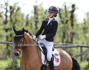 Alberte Harsbo and Mysterie Check at the 2024 CDI Sint-Truiden :: Photo © Astrid Appels