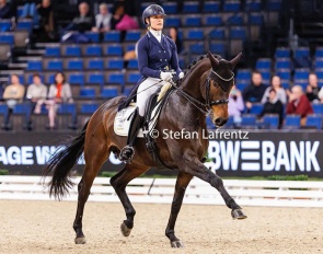 Carina Harnisch and FBW Francis at the 2024 CDN Stuttgart :: Photo © Stefan Lafrentz