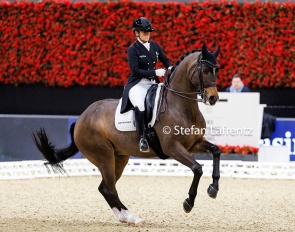 Isabell Werth and Quantaz at the 2025 CDI-W Basel :: Photo © Stefan Lafrentz